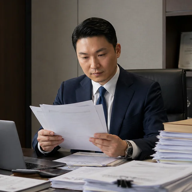 태평양 경력, 조건명변호사
